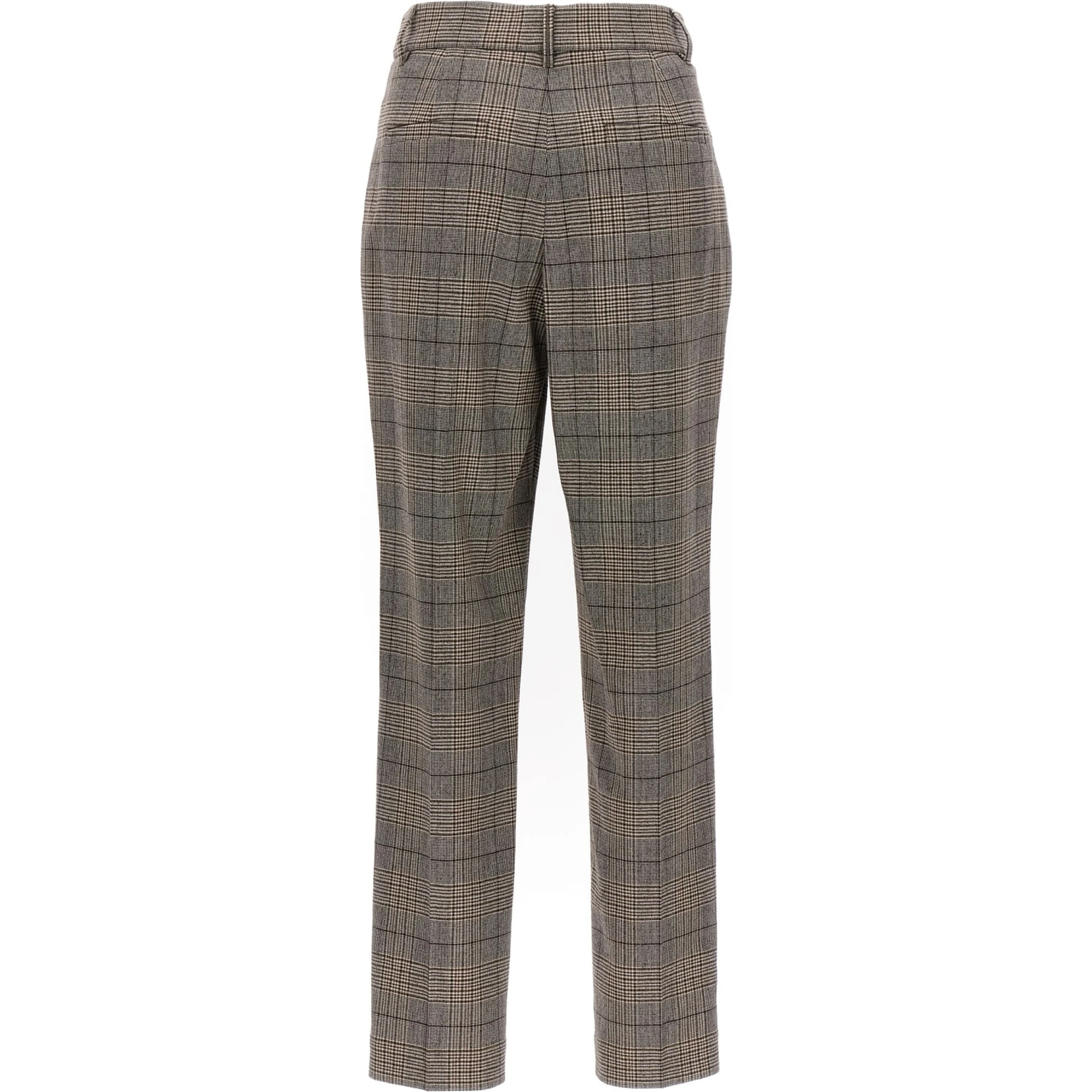 Beige Wool Dress Pants