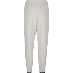 White Cashmere Joggers (Workout Pants)