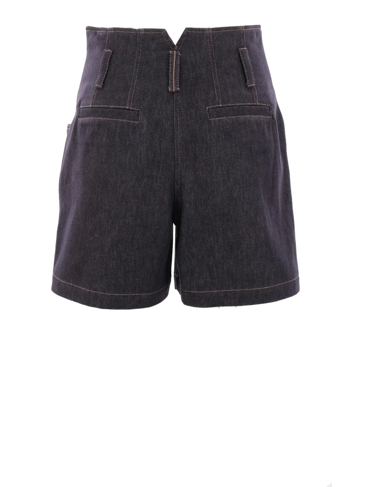 Blue Cotton Bermuda Shorts alternative