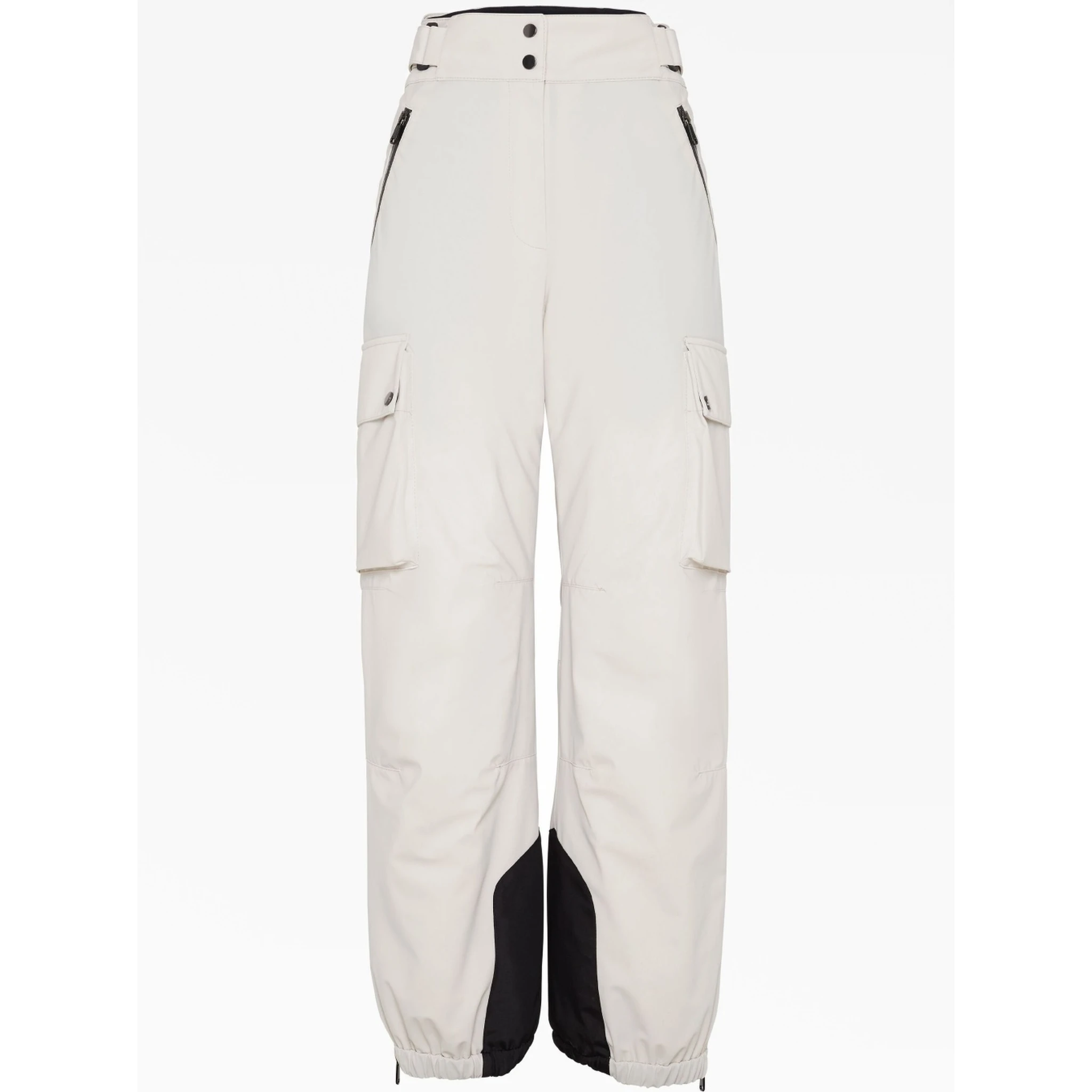 Beige Polyamide Joggers (Workout Pants)
