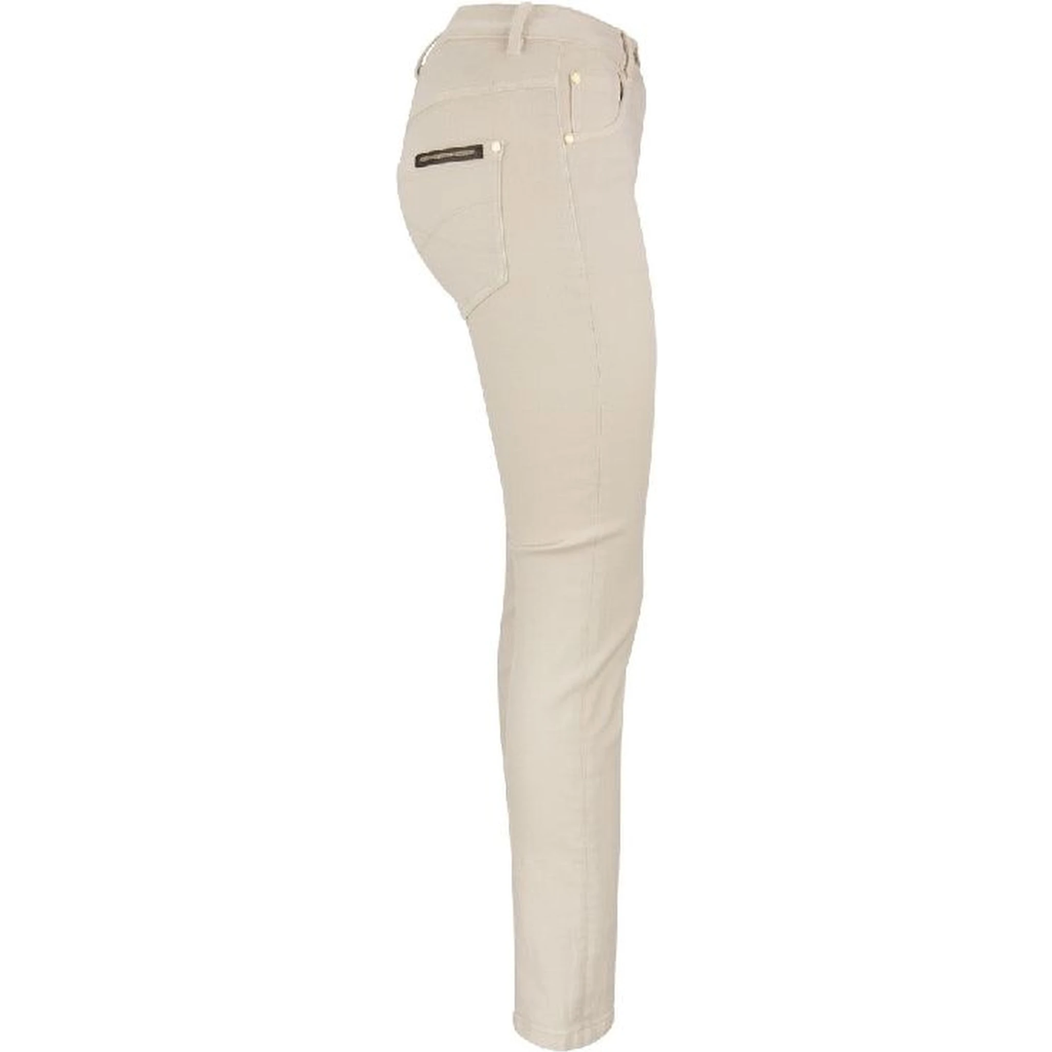 Gray Cotton Casual Pants