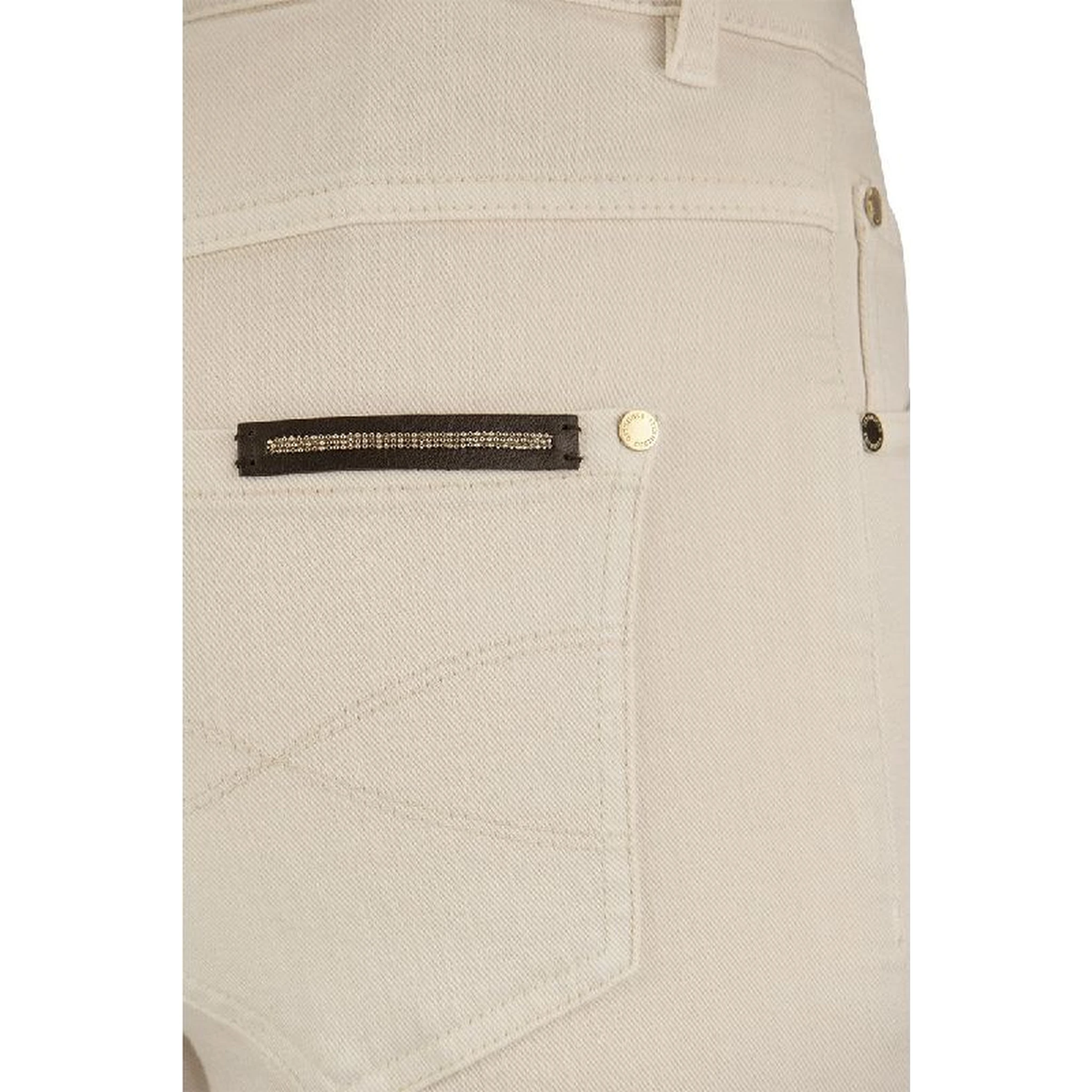 Gray Cotton Casual Pants