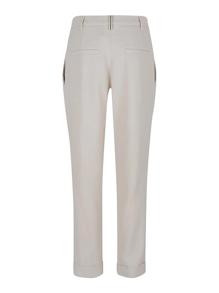 White Viscose Casual Pants alternative