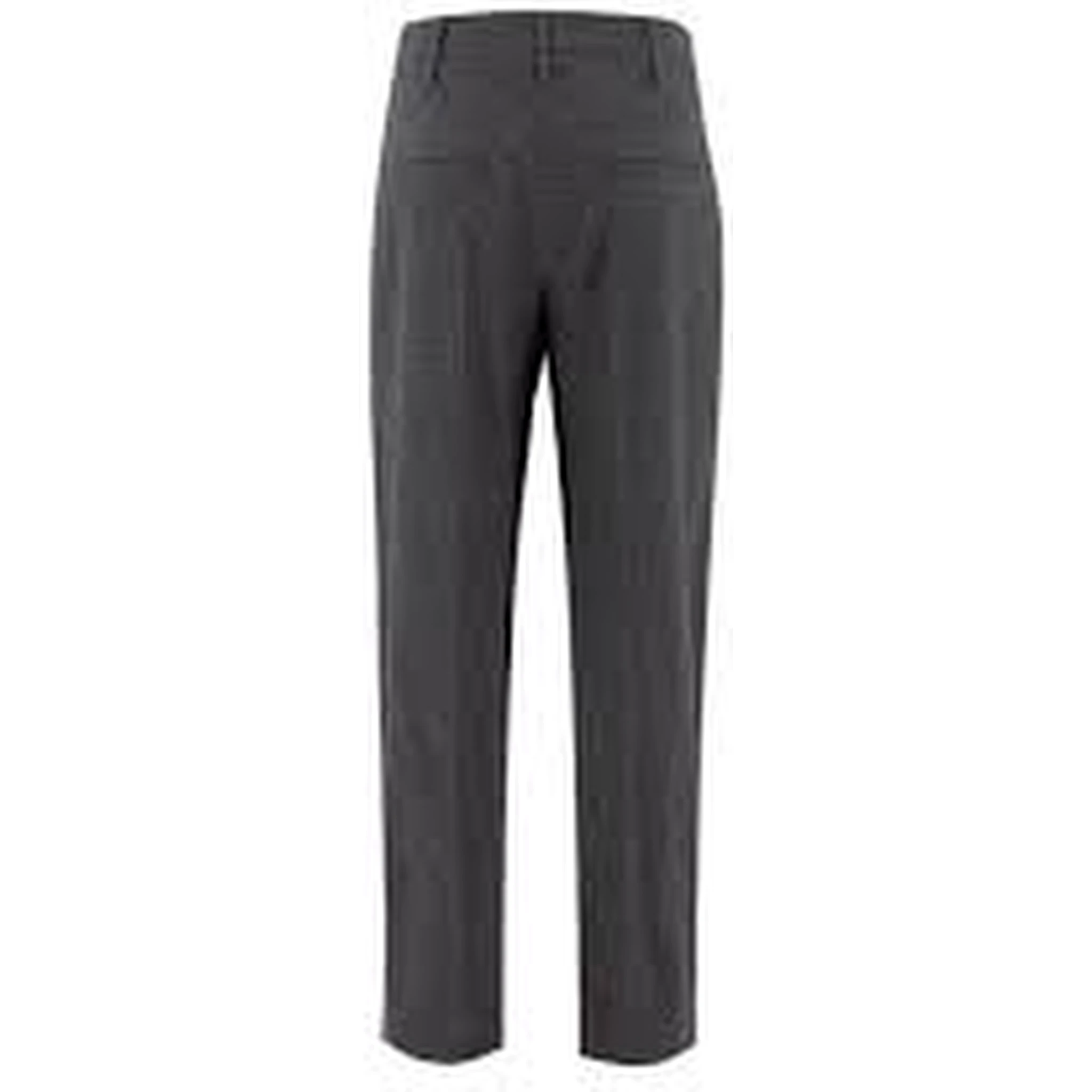 Gray Wool Casual Pants