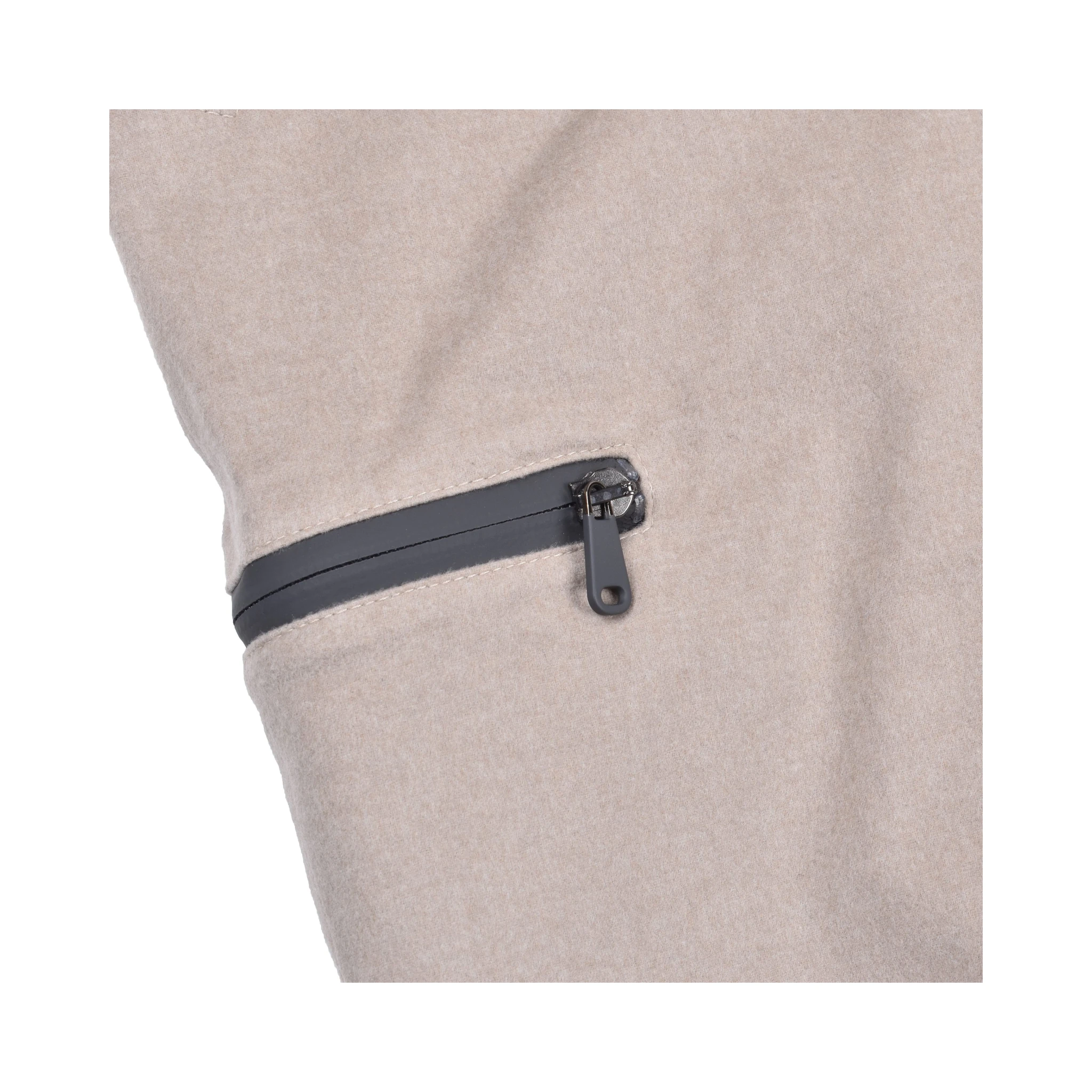 Beige Wool Joggers (Workout Pants)