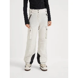 Beige Polyamide Joggers (Workout Pants)