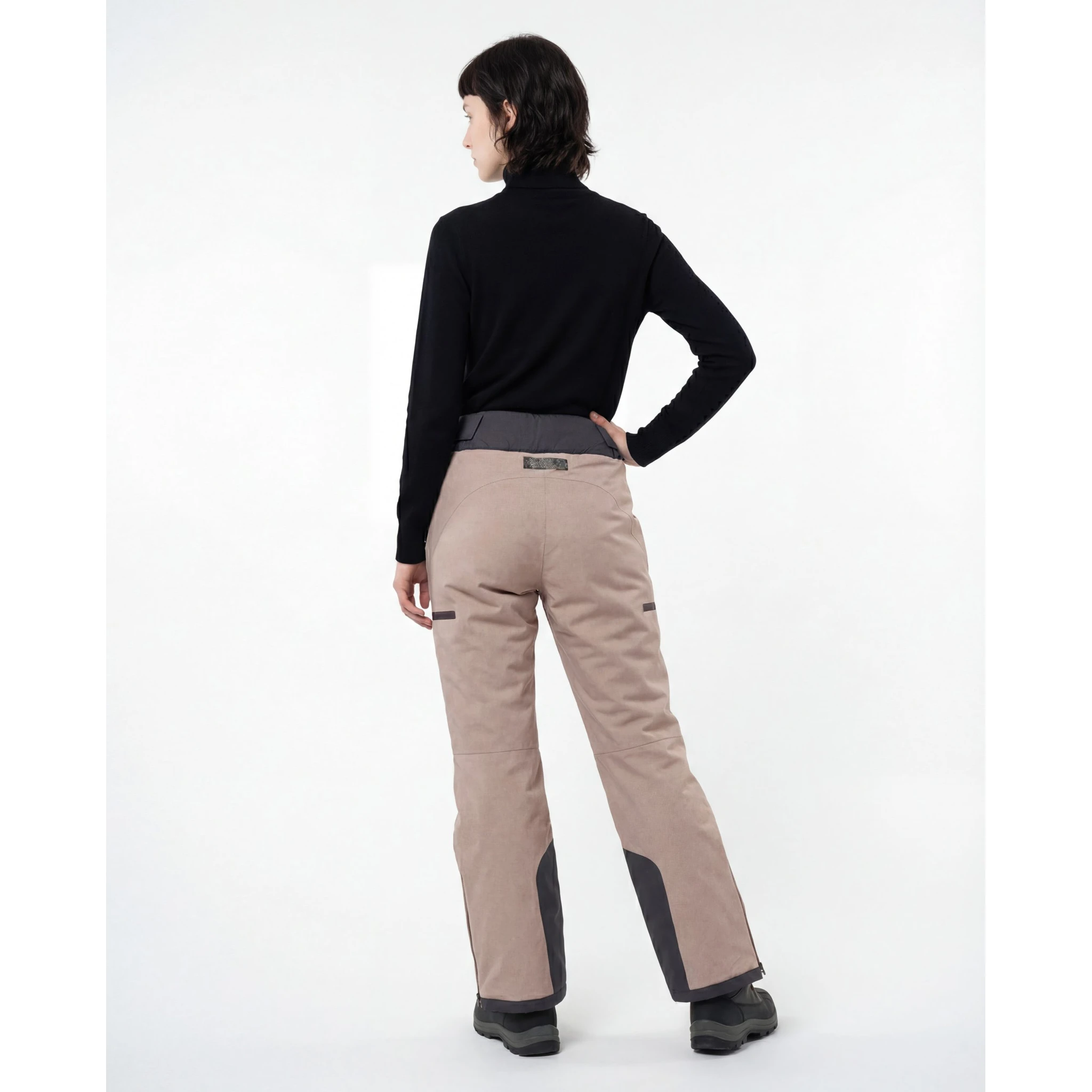 Beige Wool Joggers (Workout Pants)