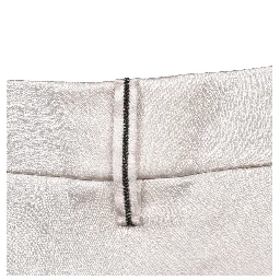 Yellow Acetate Dress Pants