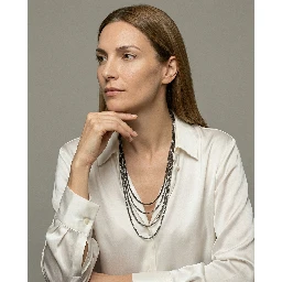 Black Silver Earrings