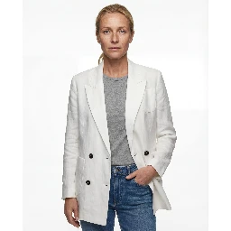 White Cotton Coat