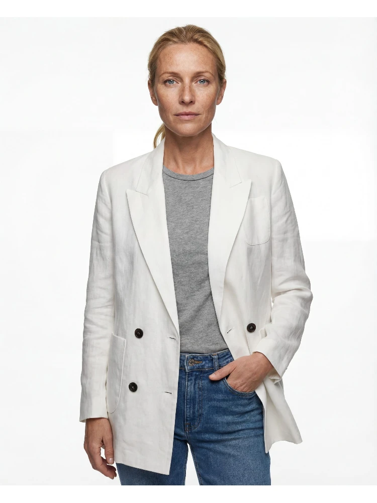 White Cotton Coat