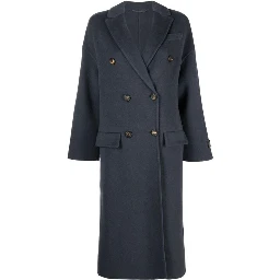 Blue Wool Coat