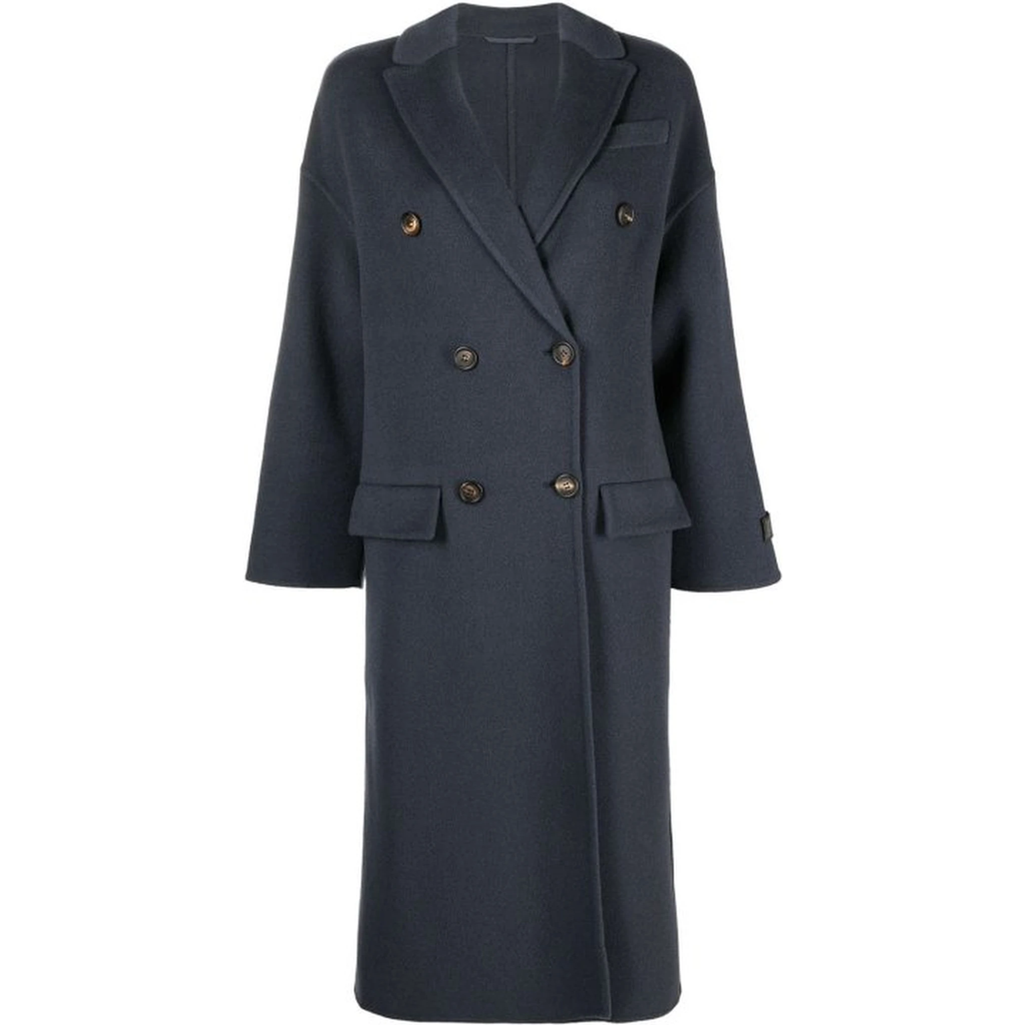 Blue Wool Coat