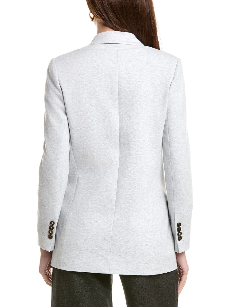 Silver Cotton Blazer alternative