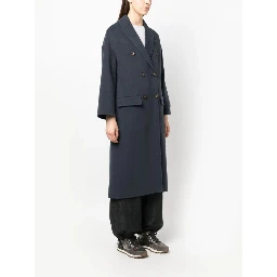 Blue Wool Coat