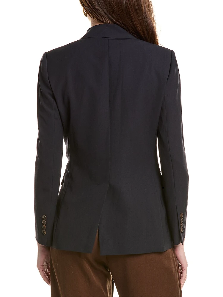 Blue Viscose Blazer alternative