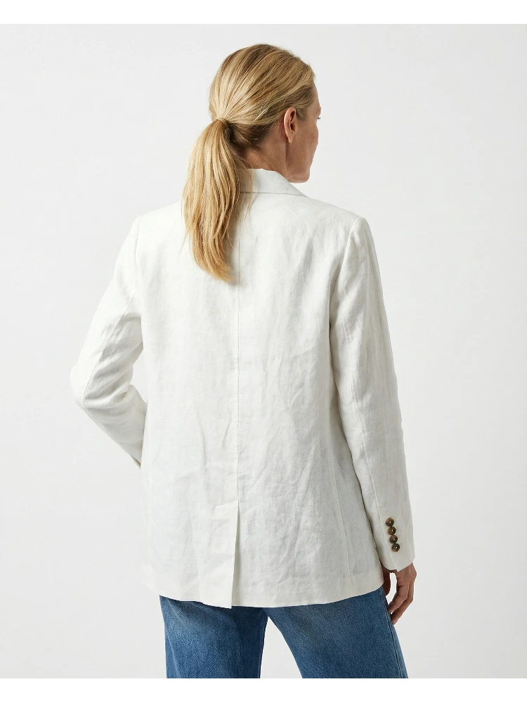 White Cotton Coat alternative