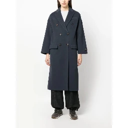 Blue Wool Coat