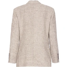 Brown Linen Blazer