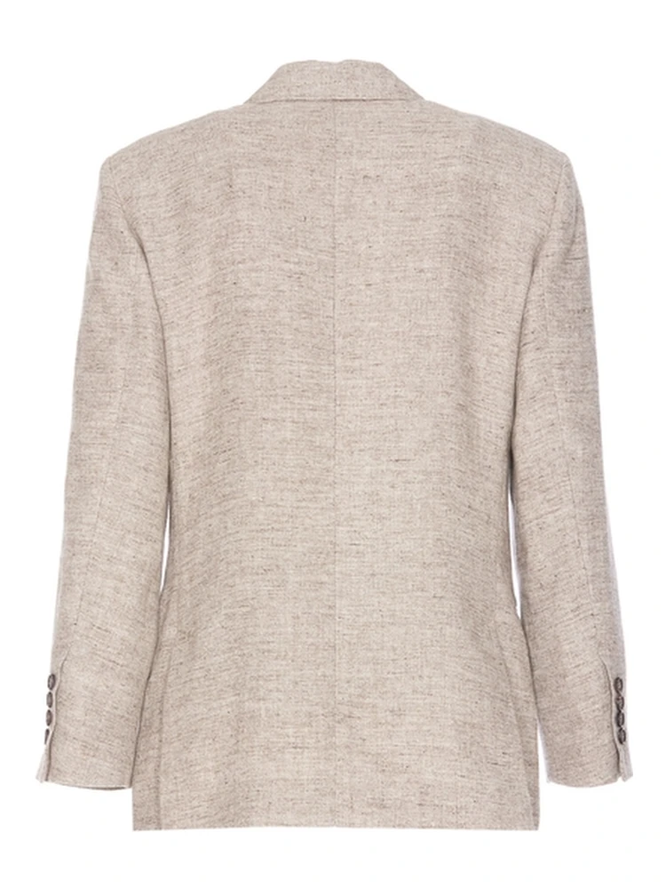Brown Linen Blazer alternative