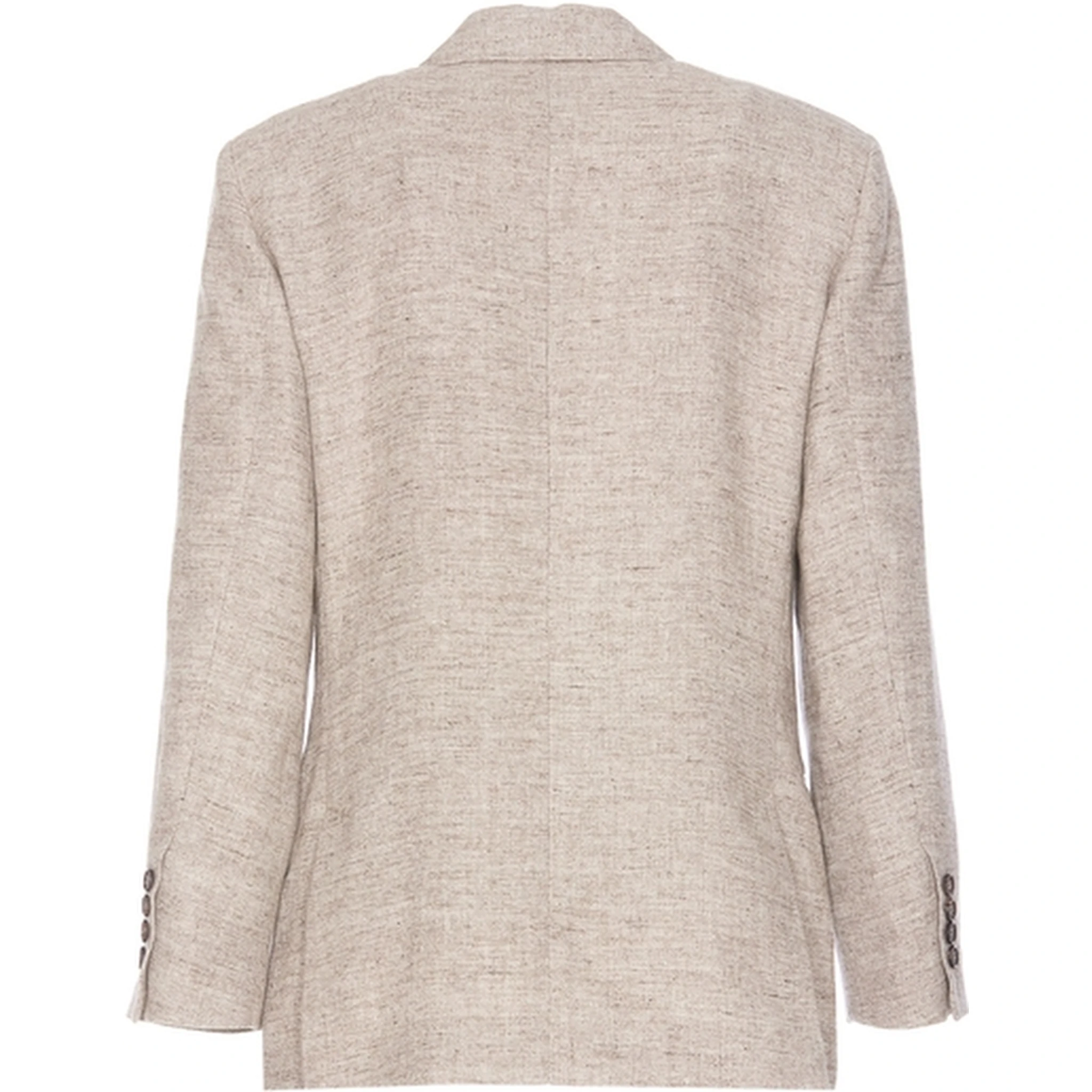 Brown Linen Blazer
