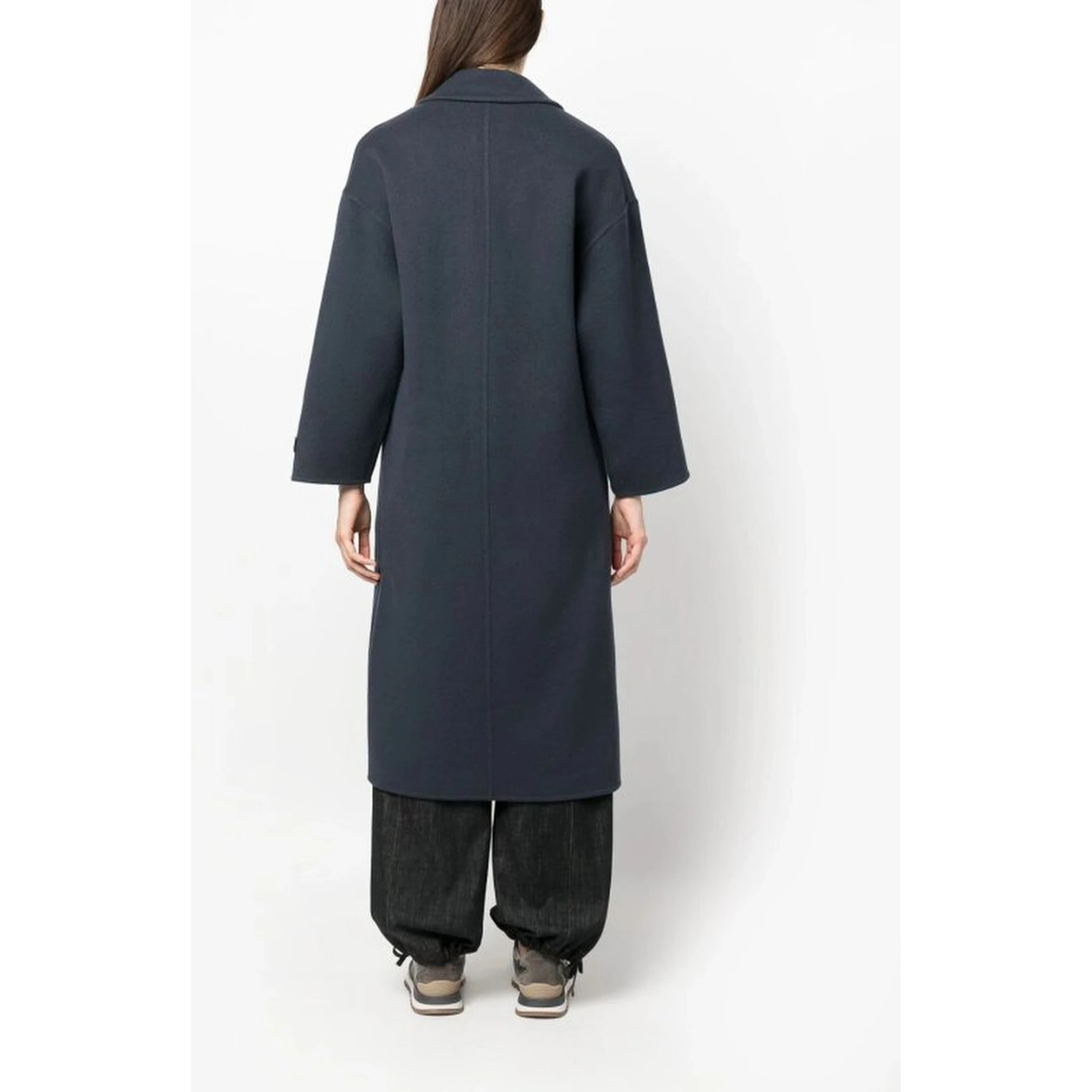 Blue Wool Coat