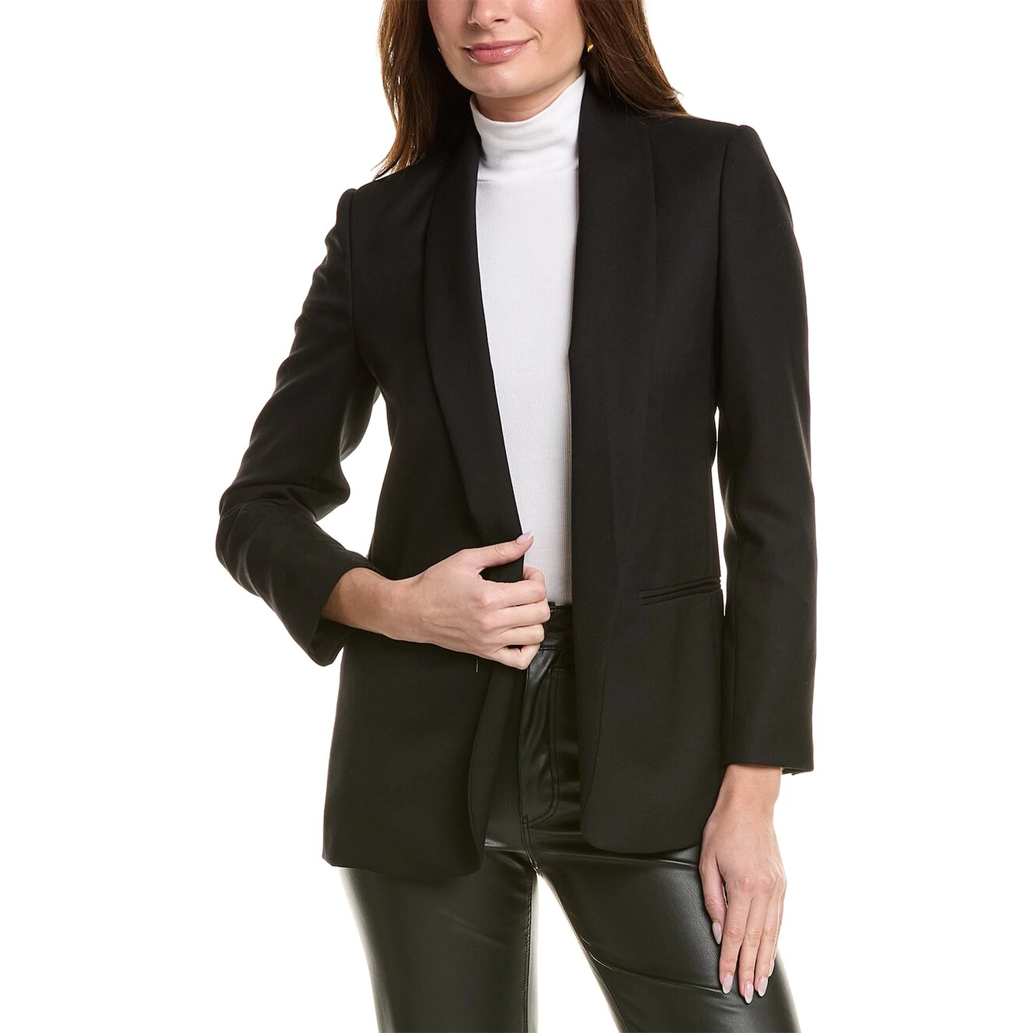 Black Wool Blazer