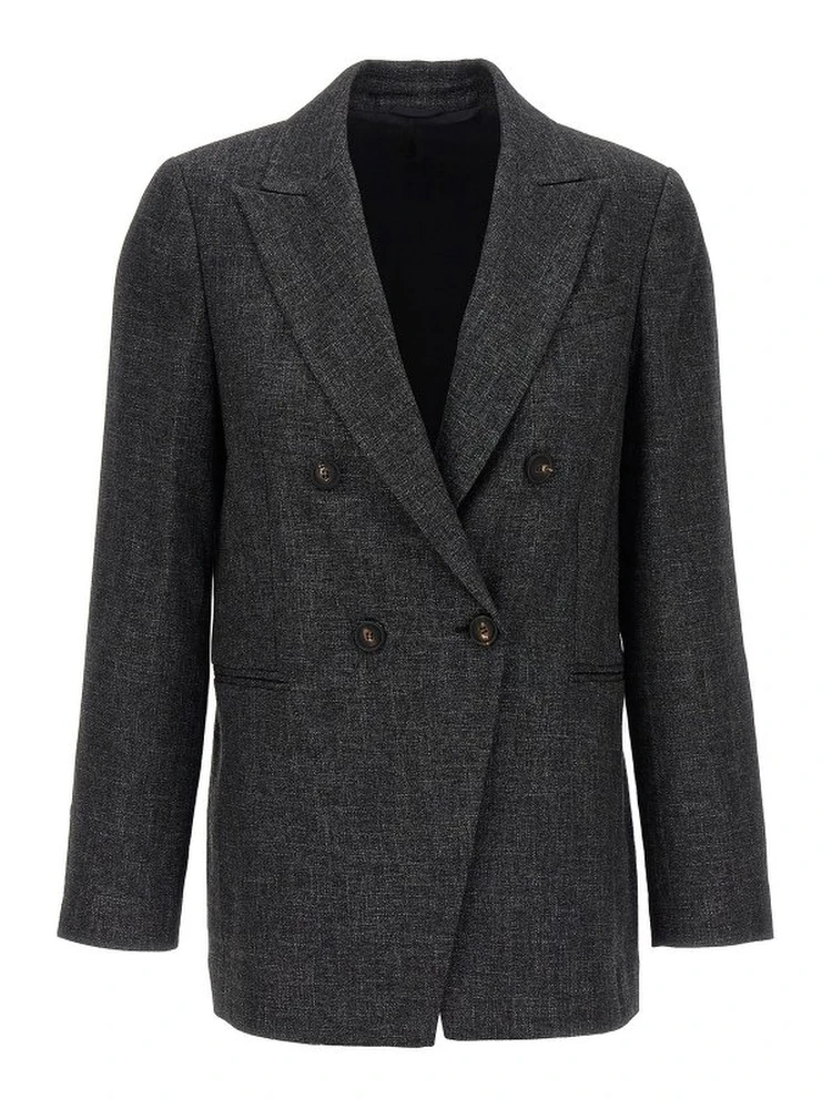 Gray Viscose Coat
