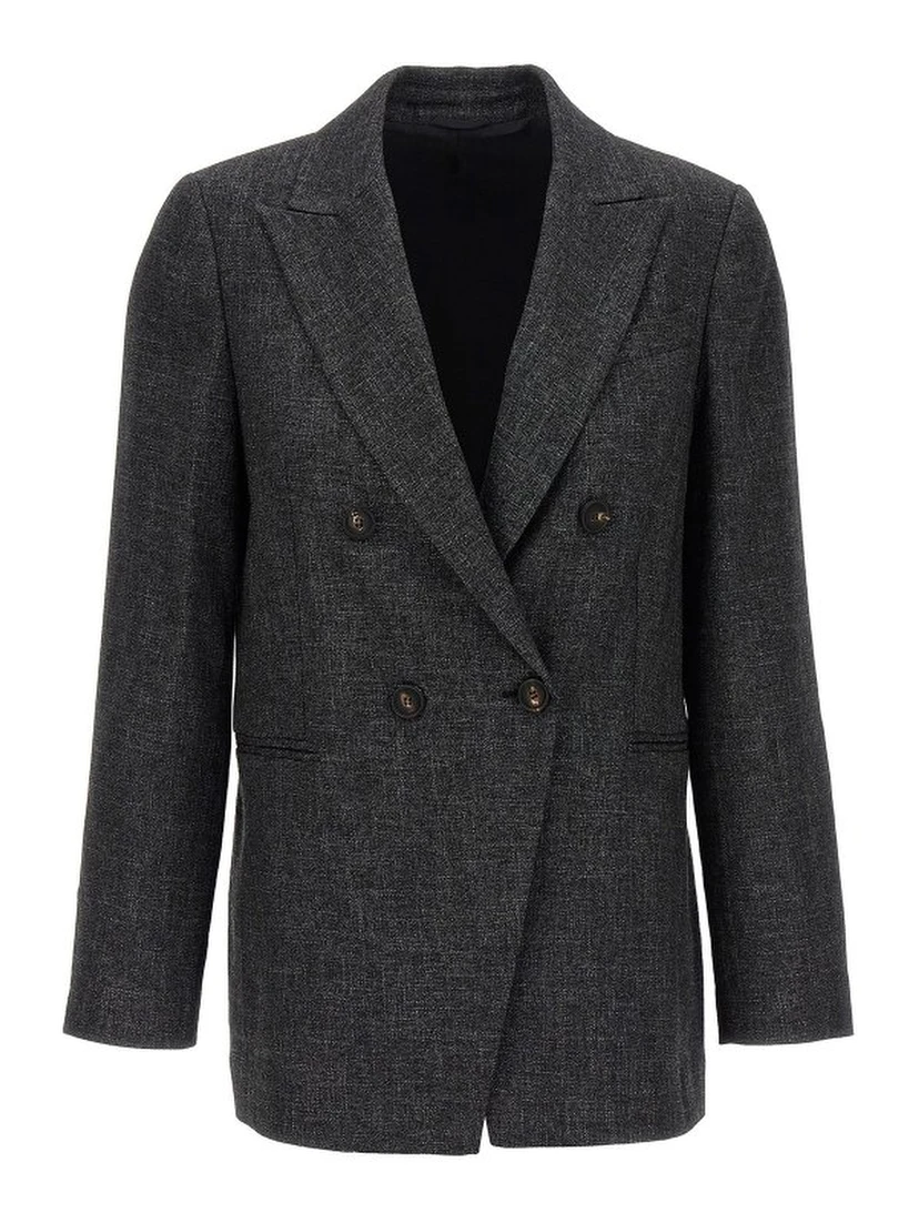 Gray Viscose Coat