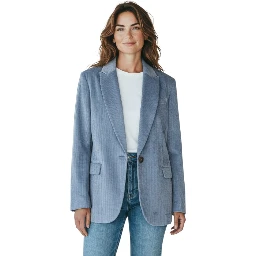 Blue Viscose Coat
