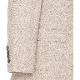 Brown Linen Blazer