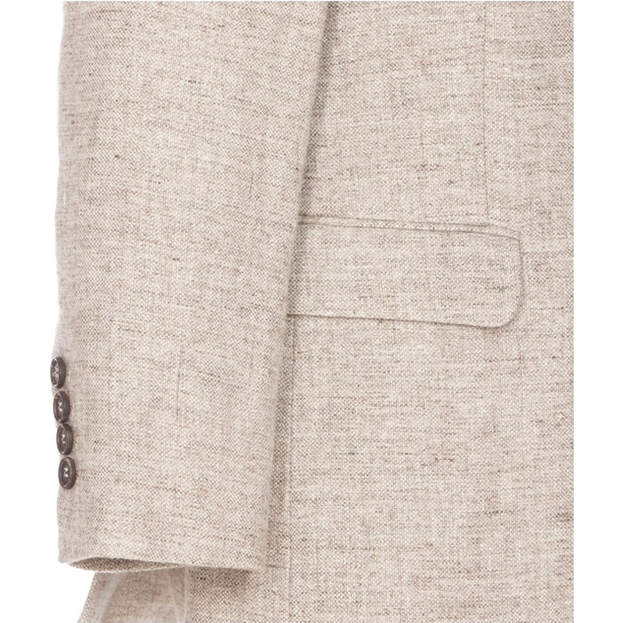 Brown Linen Blazer