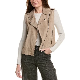 Beige Leather Jacket