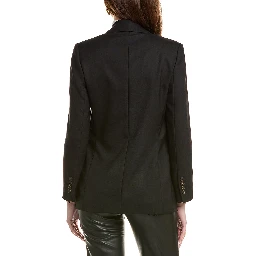 Black Wool Blazer