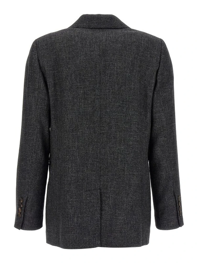 Gray Viscose Coat