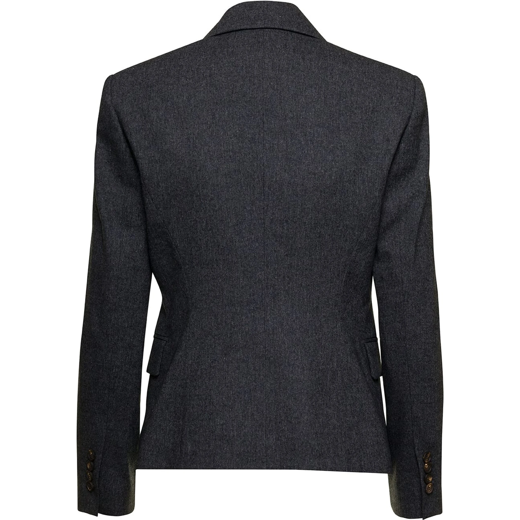 Gray Wool Blazer