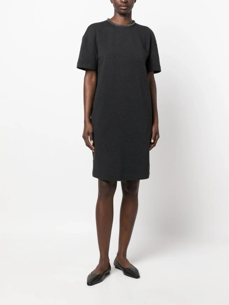 Gray Cotton Casual Dress alternative