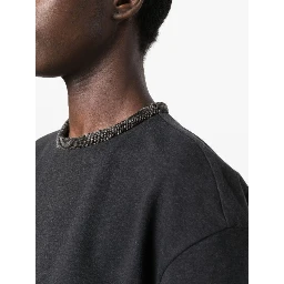 Gray Cotton Casual Dress