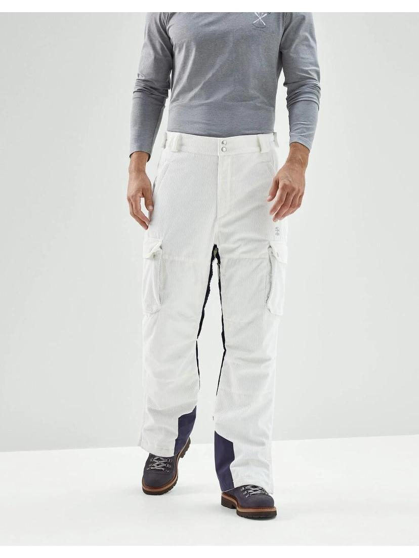 Bicolor Cotton Joggers (Workout Pants)