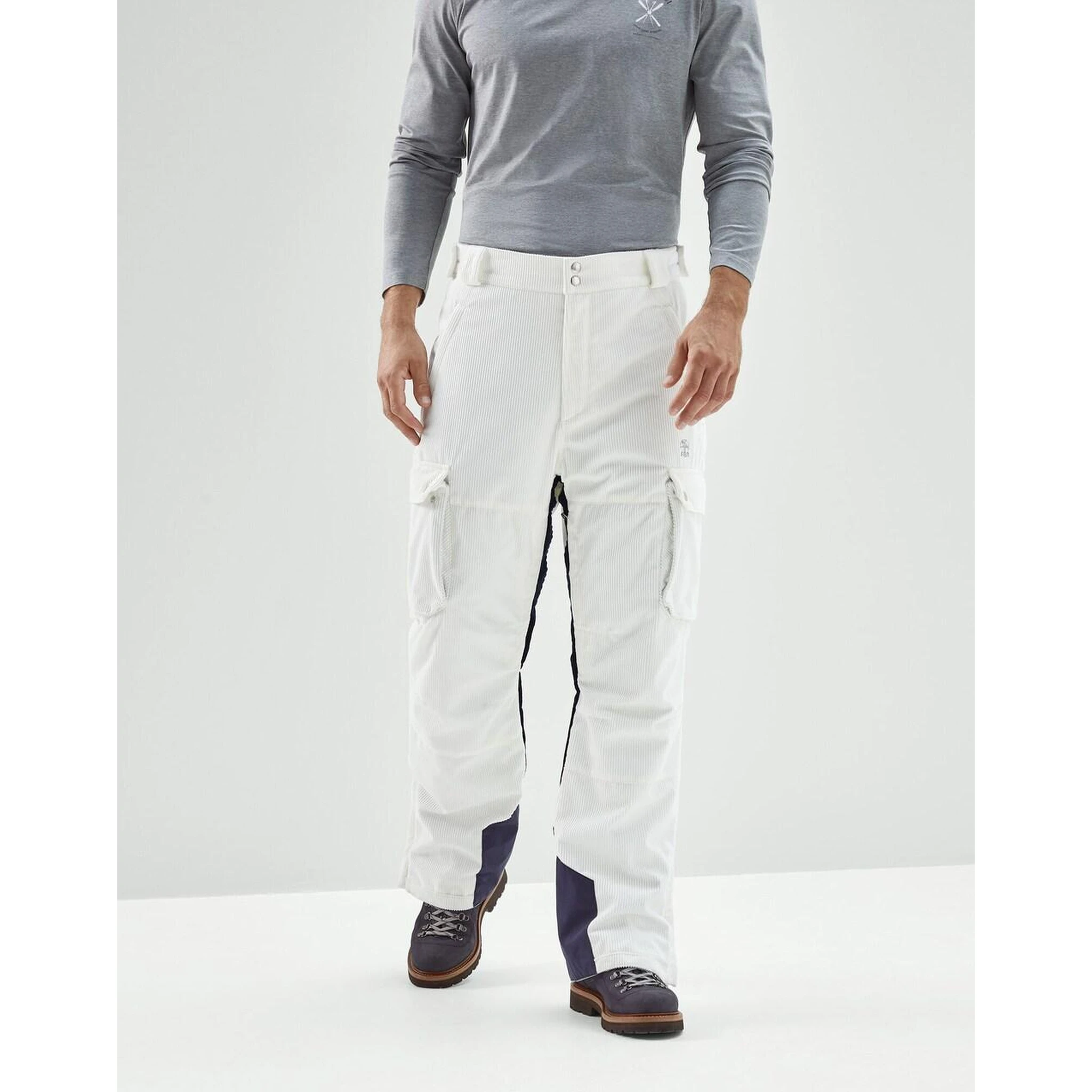 Bicolor Cotton Joggers (Workout Pants)