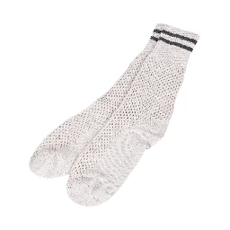 Beige Cotton Socks
