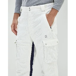 Bicolor Cotton Joggers (Workout Pants)