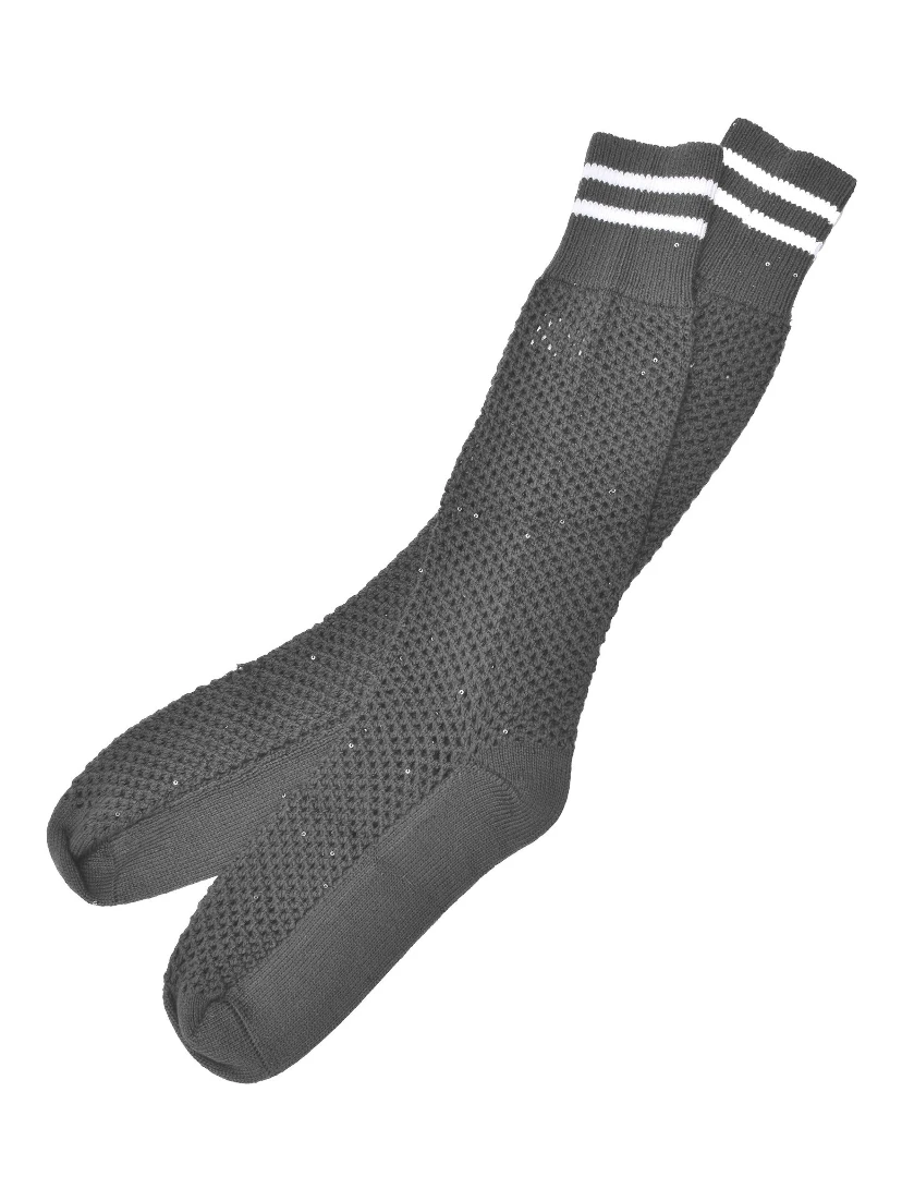Bicolor Cotton Socks