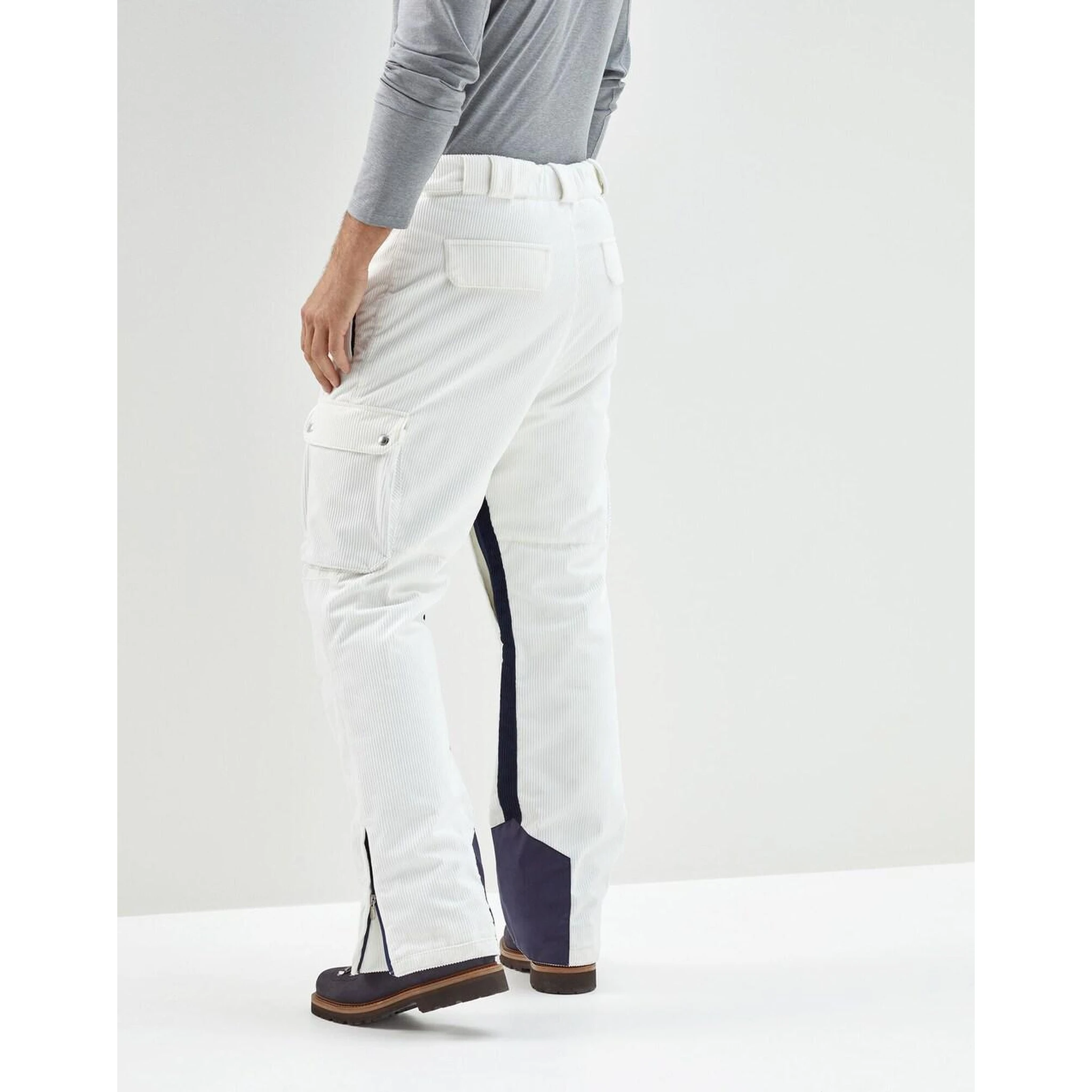 Bicolor Cotton Joggers (Workout Pants)