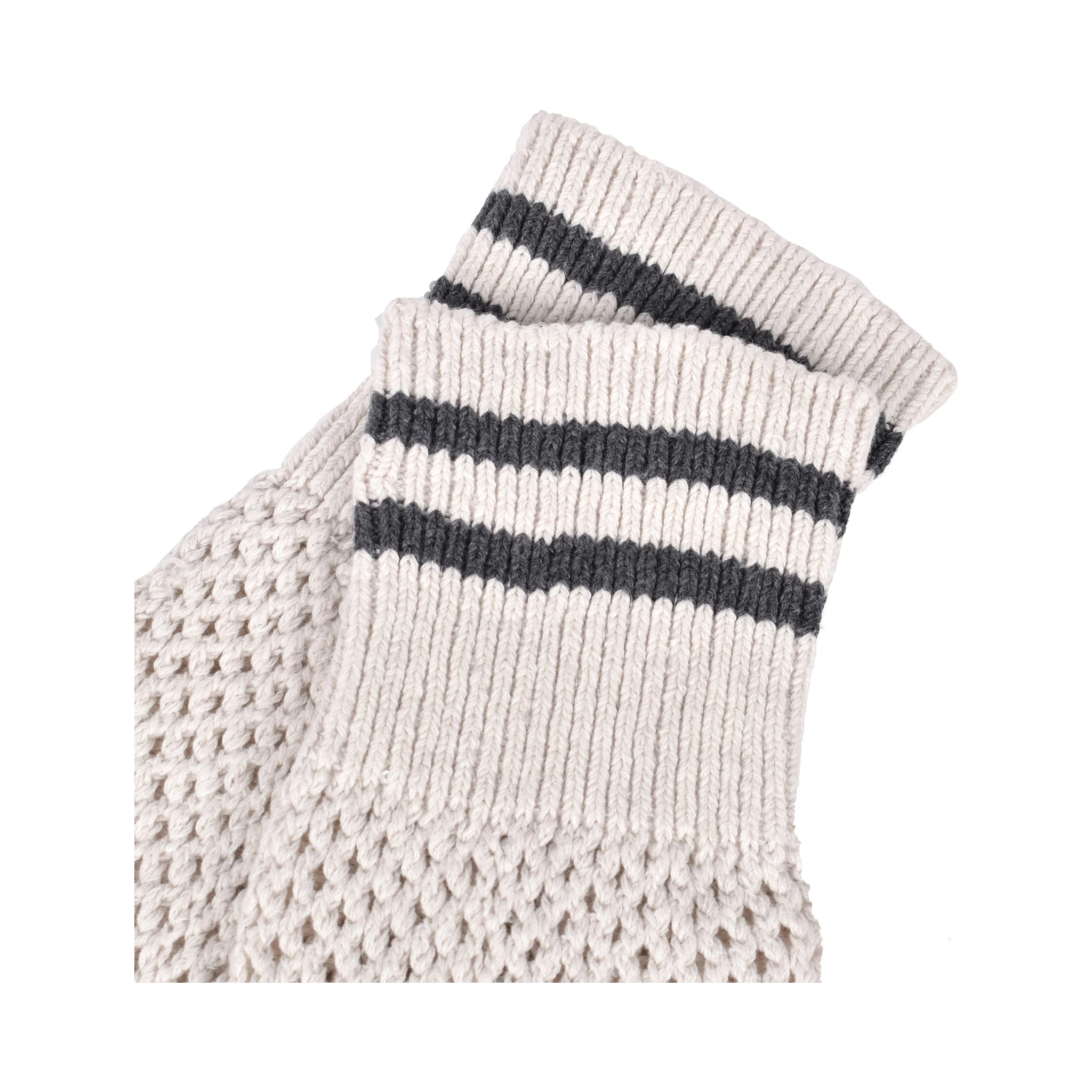 Beige Cotton Socks