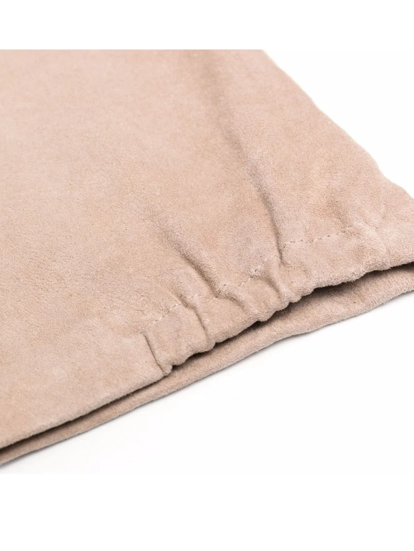 Bicolor Leather Gloves