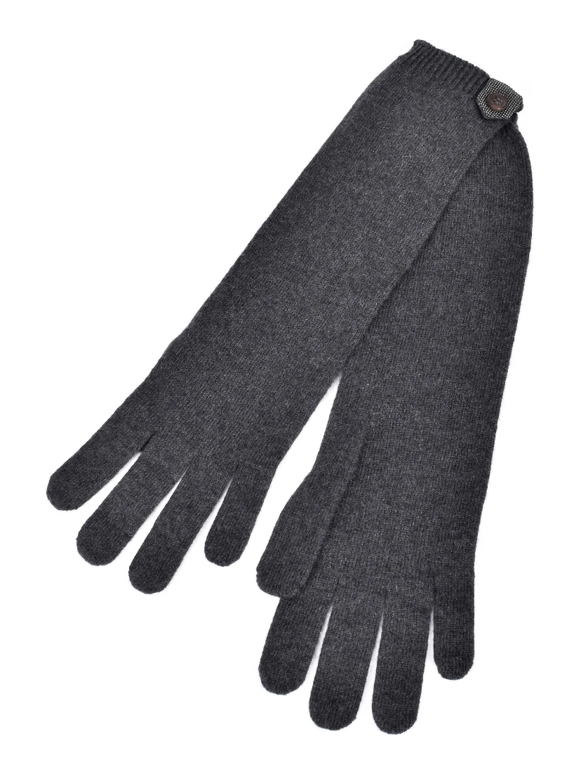 Black Cashmere Gloves