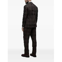 Brown Wool Two-Piece Suit