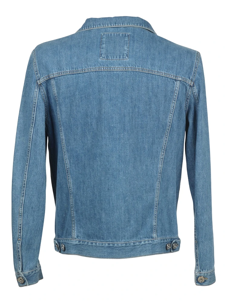 Light Blue Cotton Denim Jacket alternative
