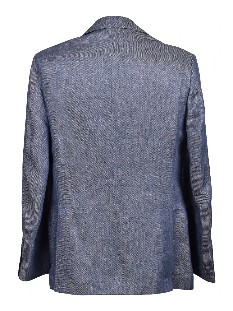 Blue Linen Blazer alternative